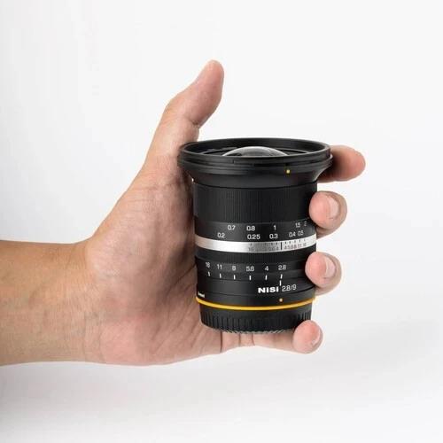 NiSi 9mm f/2.8 Sunstar ASPH Lens Manual Focus APS-C Ultra Wide Angle for Sony E for Canon RF Fujifilm X Micro 4/3 Nikon Z. 