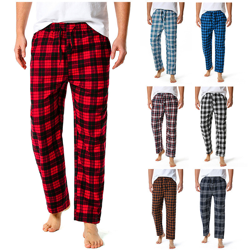 Men's Cotton Super Soft Flannel Plaid 