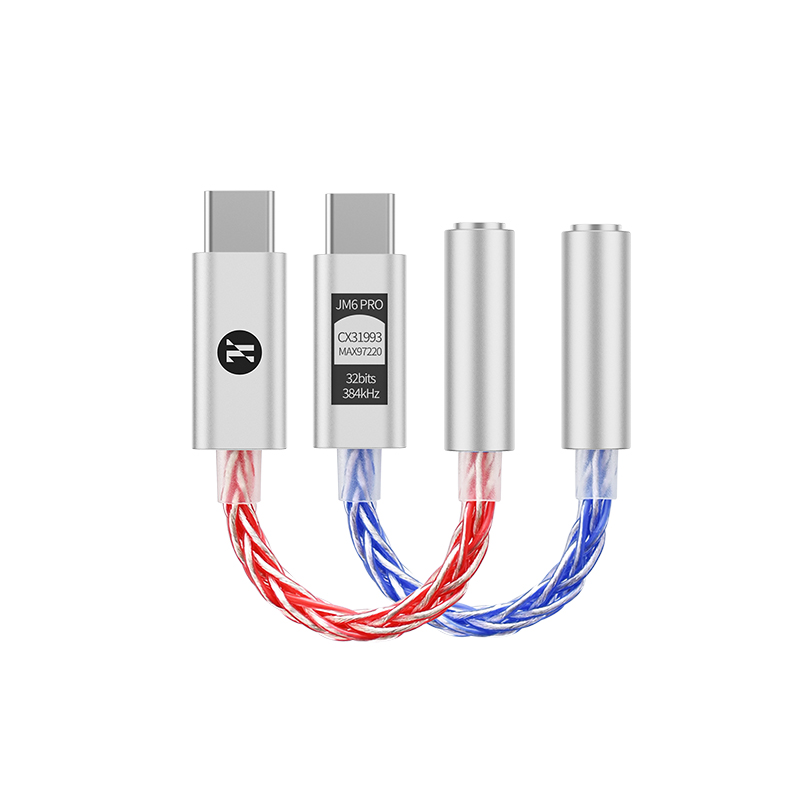Jcally Jm6 Pro Type-C To 3.5mm Cx31993 Digital Audio Portable Decoding Amp Hifi Dac Mobile Headset Usb. 