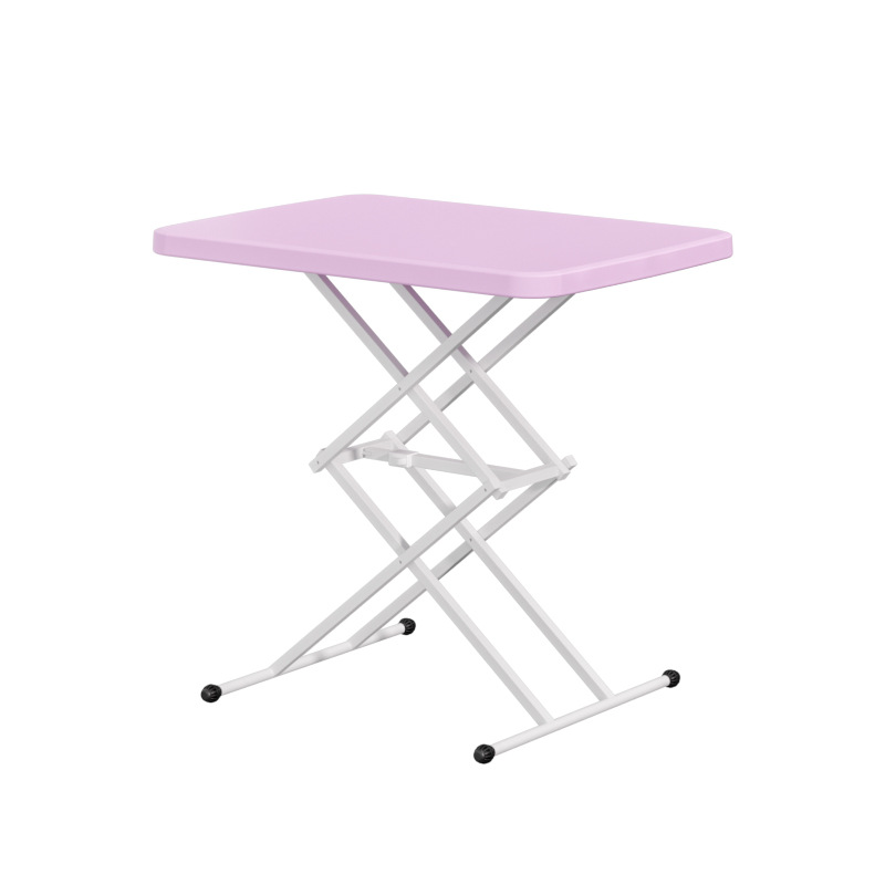 Folding Computer Desk Bedside Table Lift Study Table Portable Plastic Desk Home Writing Table Folding Table. 