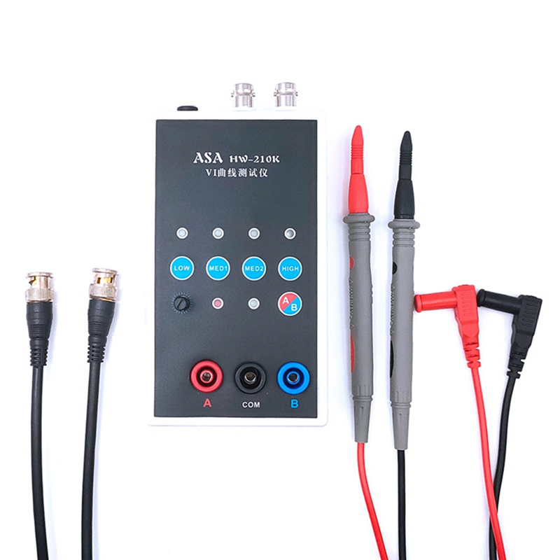 HW-210K Dual-Channel Tester VI Curve Tester Circuit Board Online Detection ASA Tester 4 Gear Frequency Alternating Speed. 