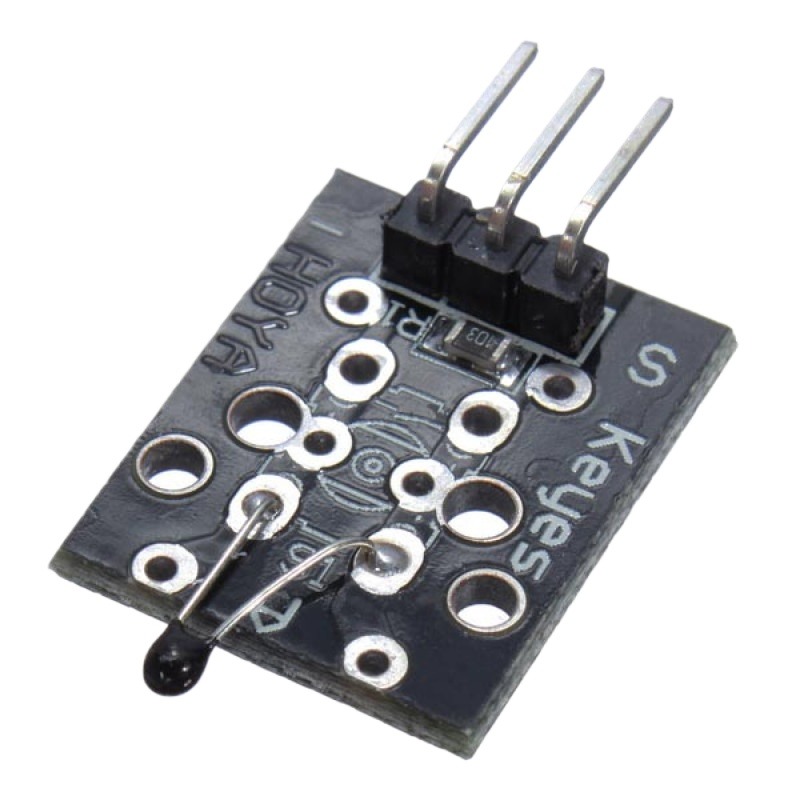 10K NTC Module KY-013 Thermistor Temperature Sensor Module KY-013 ANALOG TEMPERATURE SENSOR MODULE NTC 10K Temperature Sensor Analog 3 Pin Leads 3.3V-5V Circuit. 