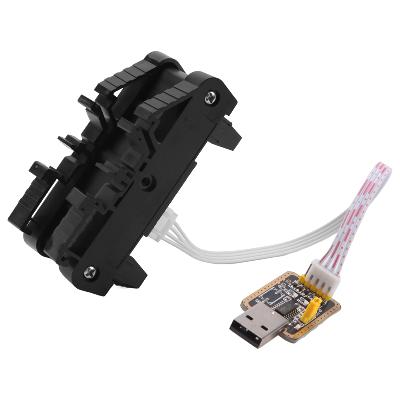 FX1N-14MT PLC Industrial Control Board Spare Parts Accessories Case+USB-TTL Cable PLC Module Analog Input/Output with Guide Rail. 