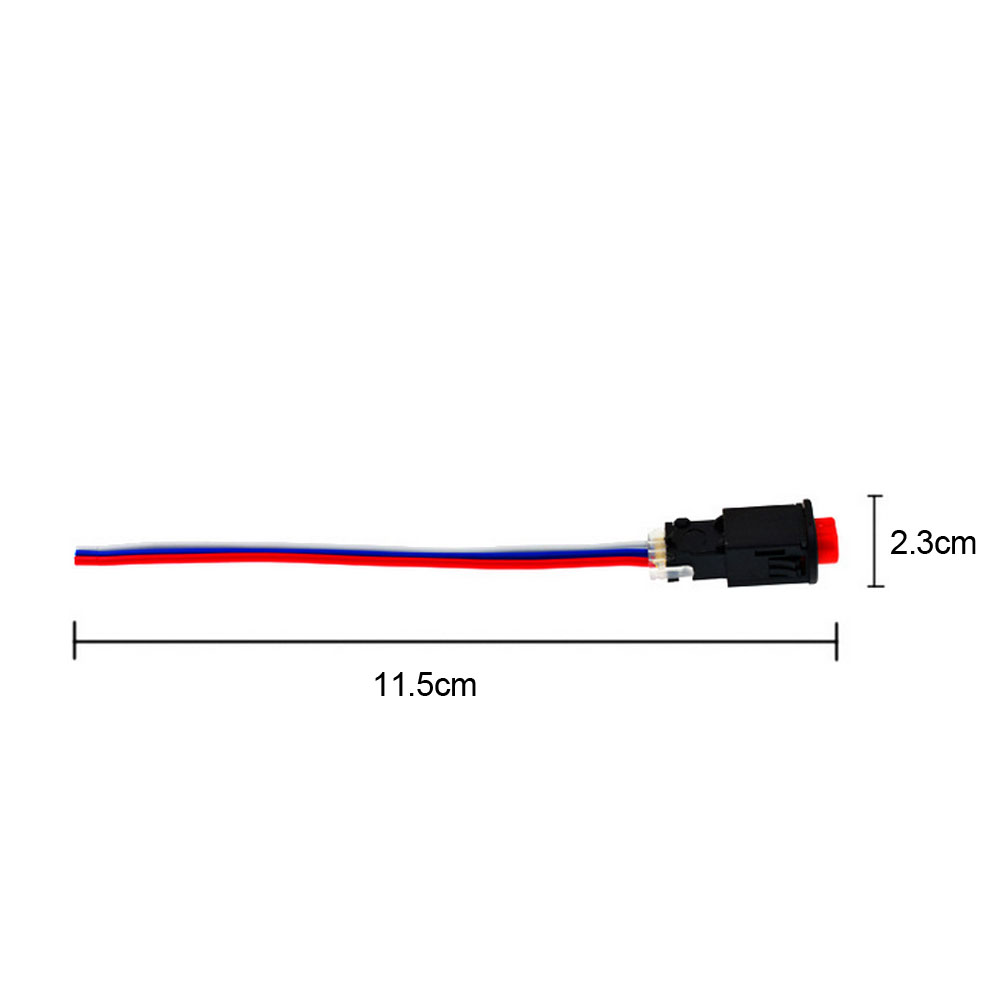 Motorcycle Hazard Light Switch Double Warning Flasher Emergency Signal Wires. 