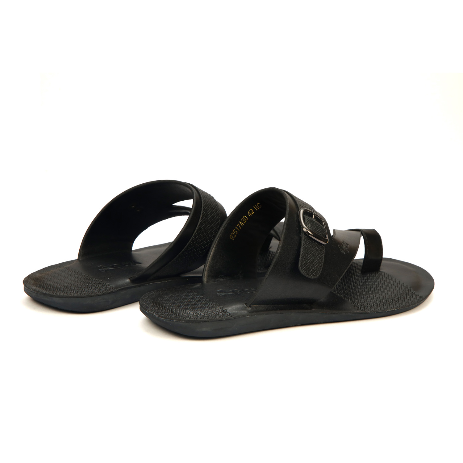 Apex Black Synthetic  Sandal For Men. 