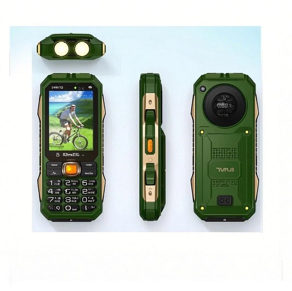 Sanee S8 Army Button Phone 6000mAh Dual Sim