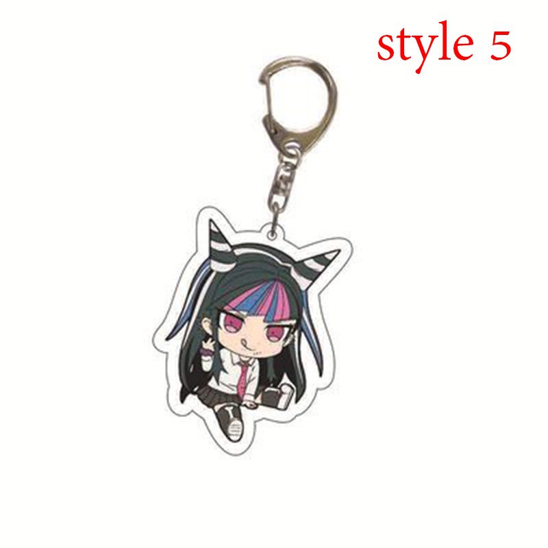 Game Danganronpa Keychain Acrylic Keyring Pendant Cosplay Accessories Gifts. 