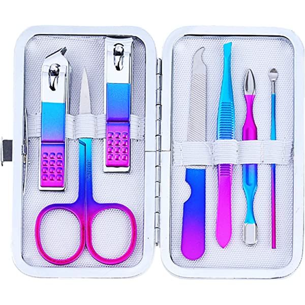 7 in 1 luxury manicure set nail cutter kit sara enterprise bd