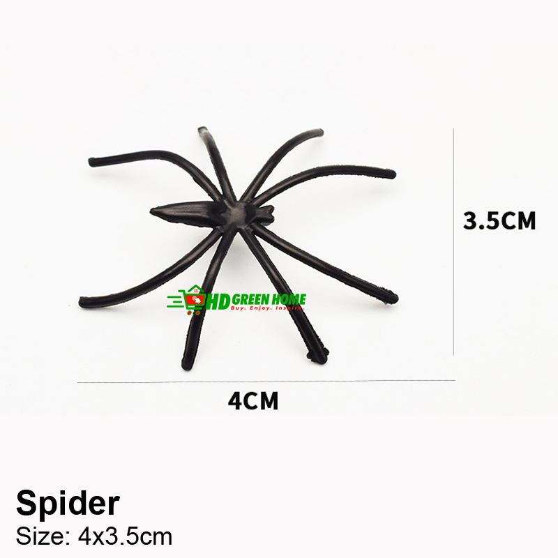 10 pcs x Mixed Simulation Insect Toy Plastic Ant Centipede scorpion Fly Spider Prank Funny Toys. 