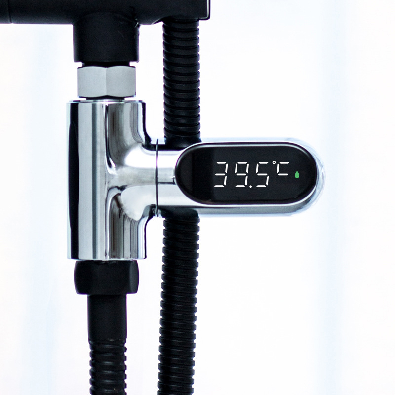Hot Tub Water Temperature Monitor Electricity Home LED Display Shower Faucets Water Thermometer Bathing Temperature Meter. 