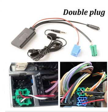 Bluetooth Handsfree Microphone Audio Music AUX Adapter for RENAULT CLIO TWINGO MEGANE Kango Update list CD Radio. 