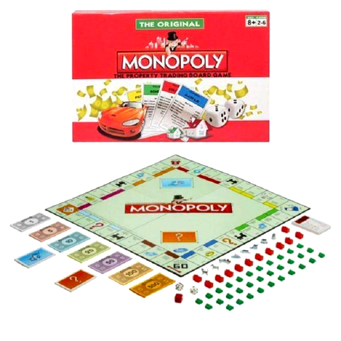 Premium Quality Monopoly Property Trading Board Game for 5+Age. 