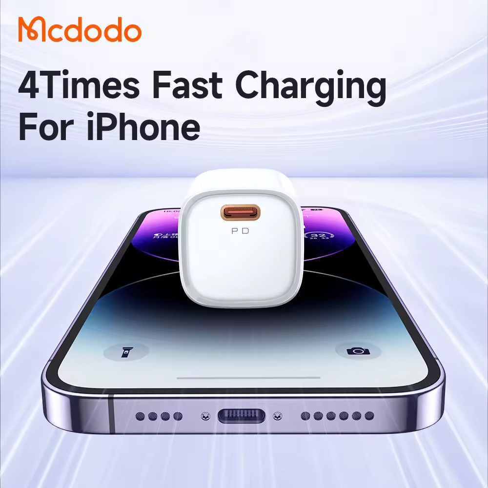 Mcdodo 20W PD Fast Charger Adapter - the ultimate solution for quick and efficient charging.. 