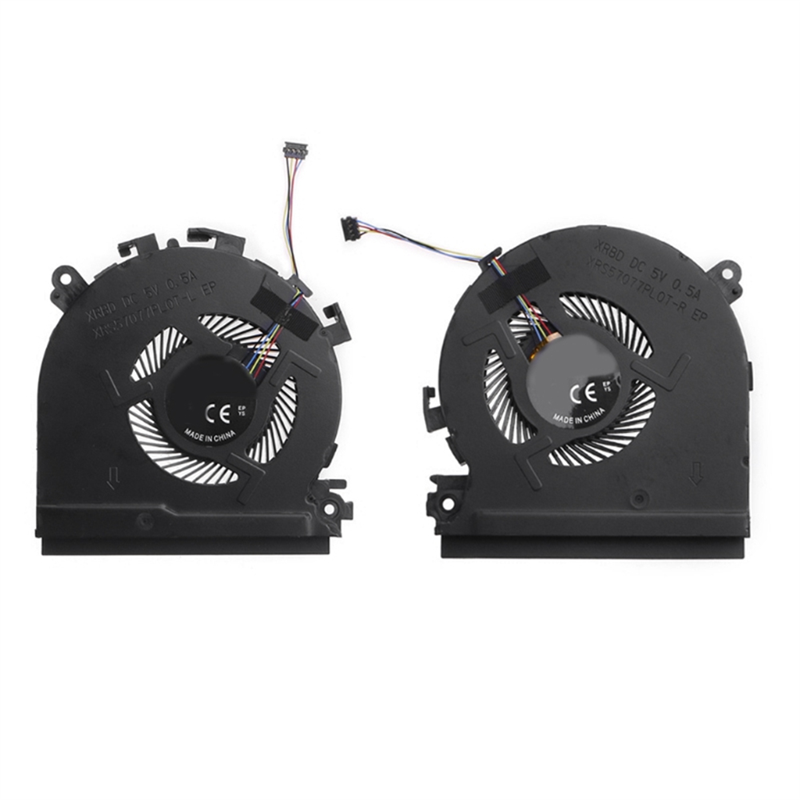 Laptop CPU +GPU Cooling Fan for HP Spectre X360 15-CH 15-CH010CA CPU & GPU Cooling Fan L17605-001 L17606-001 Spare Parts