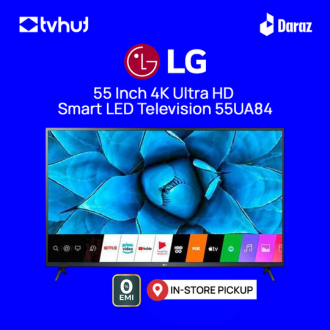 LG 55 Inch 4K Ultra HD Smart LED Television 55UA84
