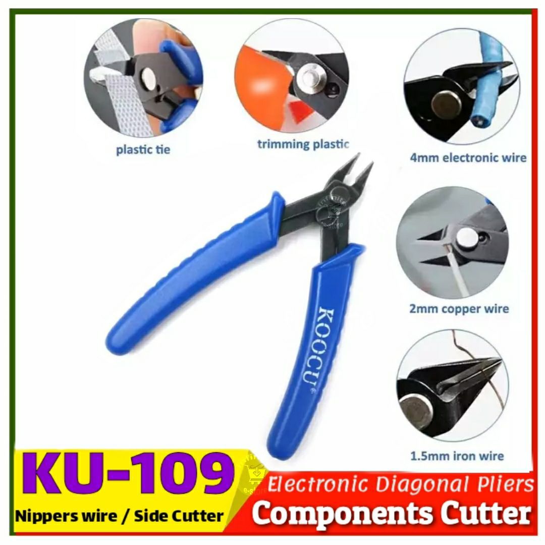 Electrical Wire Cable Cutters Cutting Side Snips Flush Nipper Pliers Hand Tools 