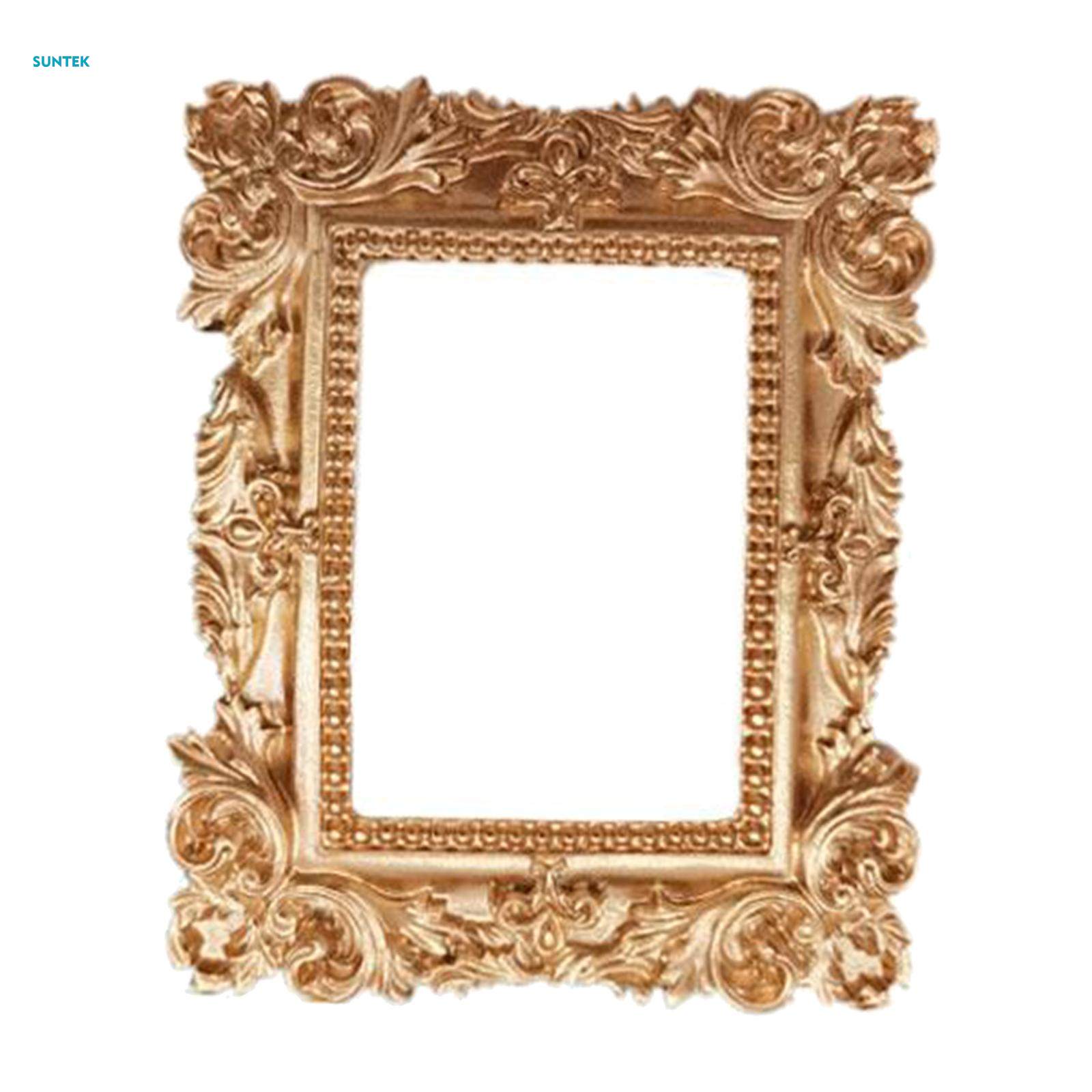 9x Vintage Frame Carved Lace Resin Mini Picture Frame | Daraz.com.bd