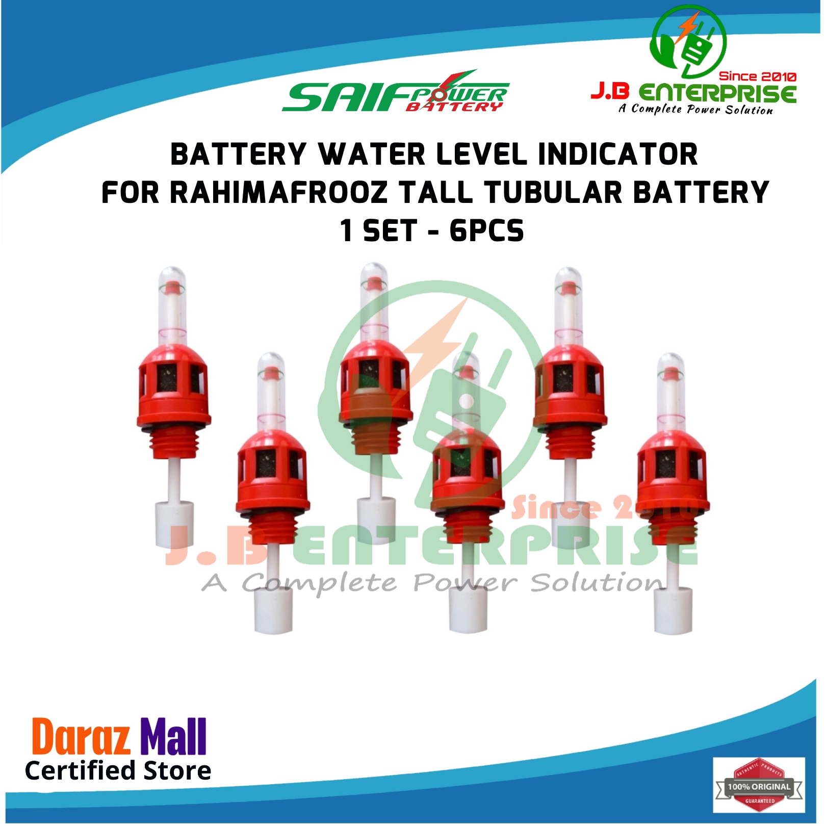 BATTERY WATER LEVEL INDICATOR FOR RAHIMAFROOZ TALL TUBULAR BATTERY