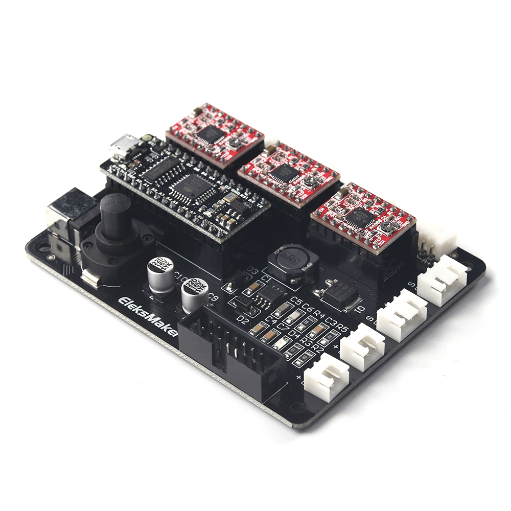 EleksMaker EleksMana XYZ 3 Axis Stepper Motor Driver Controller Board Control Panel For DIY Laser Engraver. 