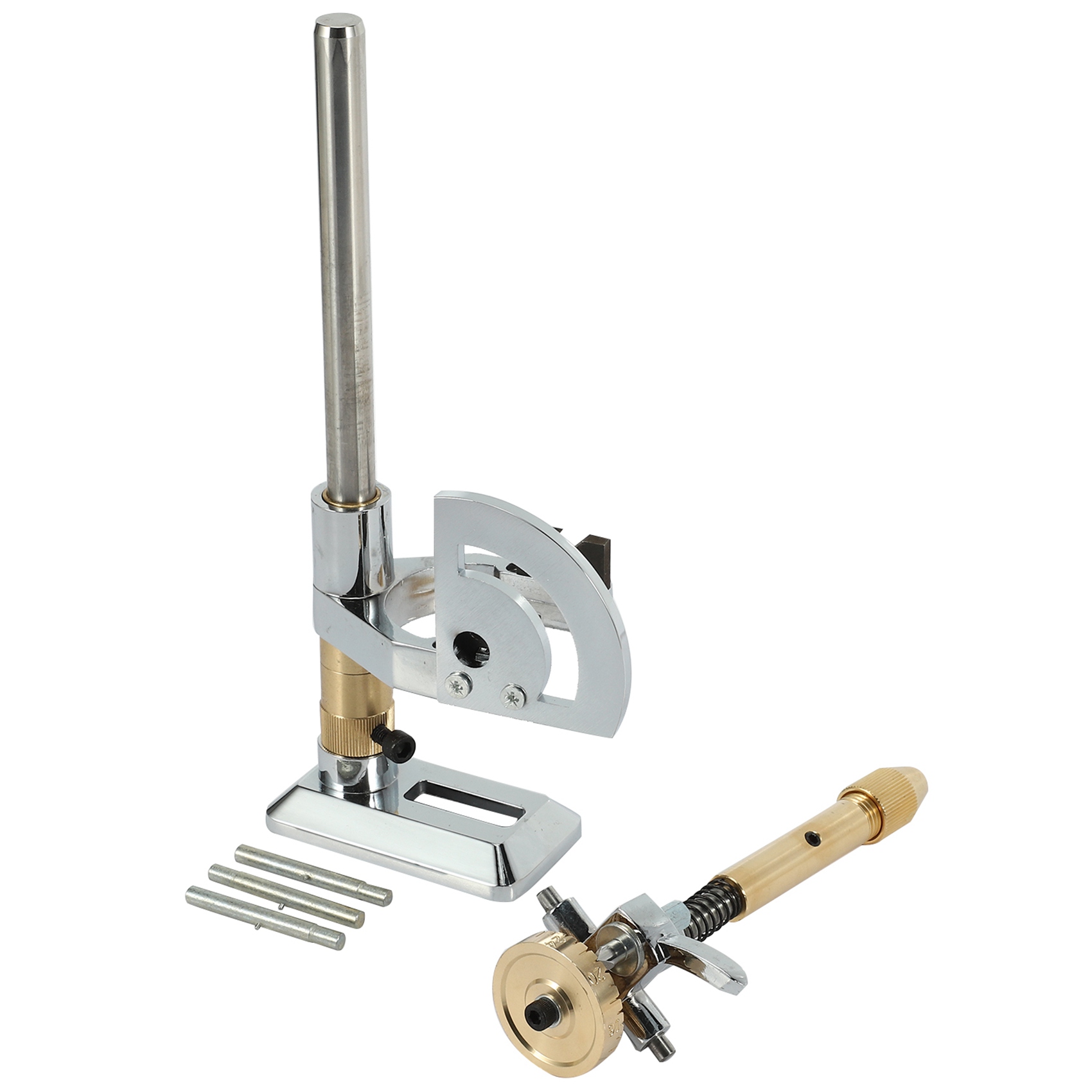 Gem Faceting Machine Stone Polishing Machine with Dops 96 64 32 Scale. 