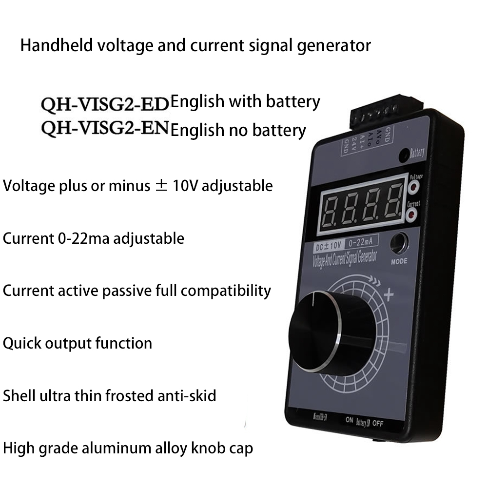4-20MA Current Voltage Signal Generator, for PLC and Panel Debugg. 