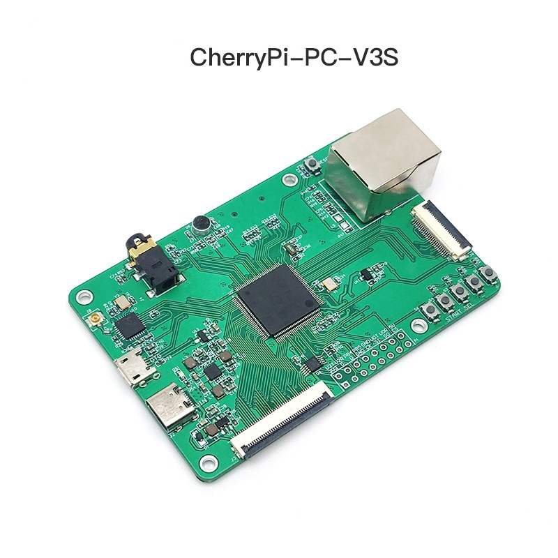 Cherry Pi Allwinner V3S LINUX+QT ARM A7 CPU Development Board. 