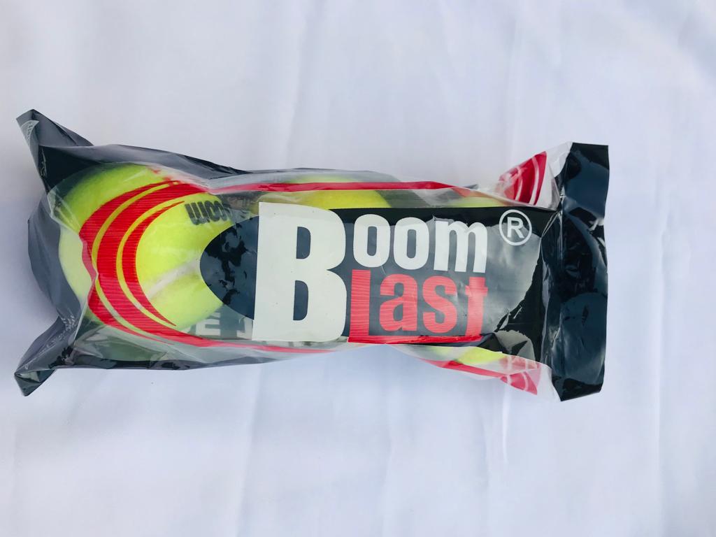 Boom Blast Conventional Tennis Ball -3Pcs- Unit - Enjoy Consistent Performance And Durability With Every Swing