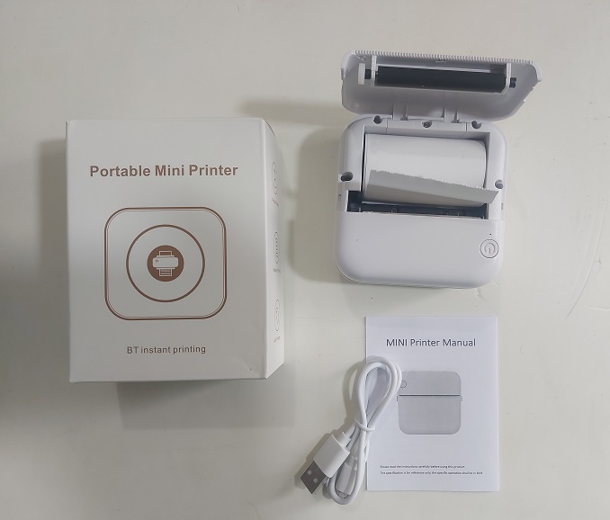 MX06 Bluetooth instant Printer Portable Mini Pinter. 