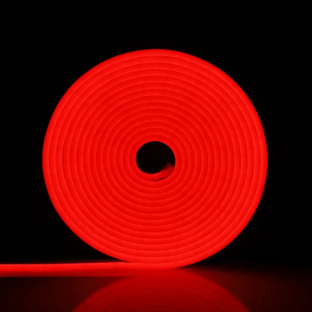 5M LED Flexible Silicone Neon Light Strip Set 5050 Low Voltage 12V 6*12 Shape Embedded Linear Flexible Light Strip - strip light echo shop. 
