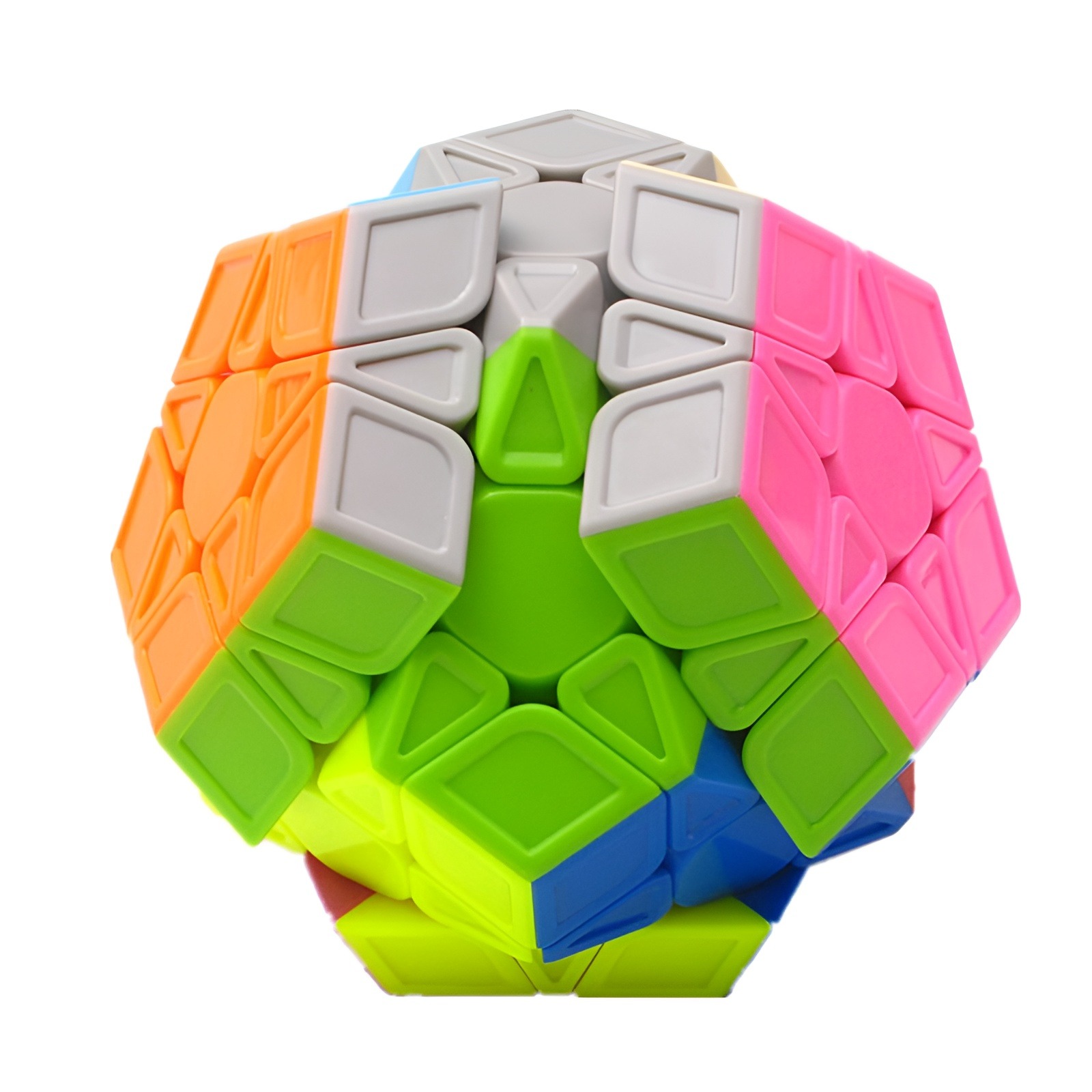 Megaminx Cube 3X3X3 Super Smooth and Stickerles Multicolor Toy for All. 