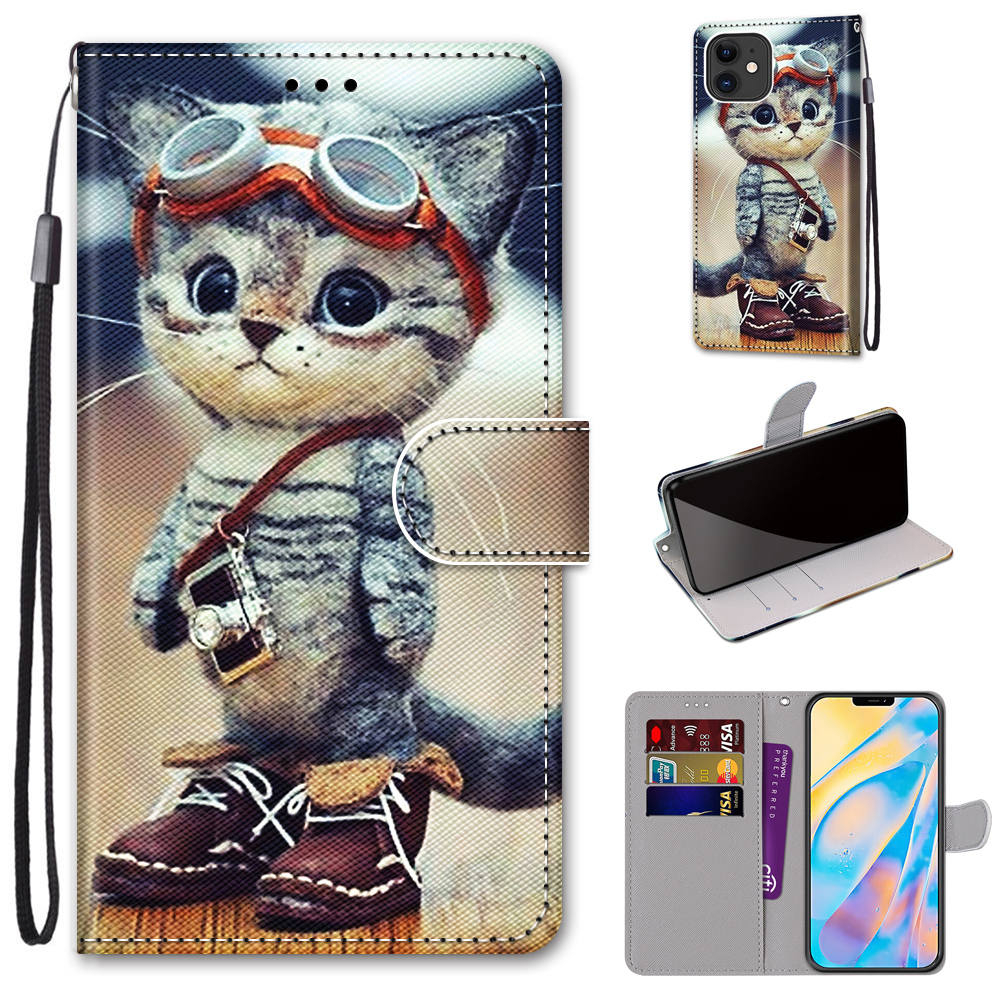 Cute Cat Animal Pattern Phone Case For Samsung Galaxy J1 J3 J5 J7 A3 A5 2016 2017 J2 Core Prime Pro J4 J6 Plus A6 A7 A8 A9 2018. 