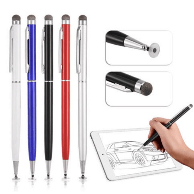 Quality Fine Point Round Thin Mini 14cm Mobile Phone Stylus Tip Capacitive Touch Screen Stylus Pen Universal For iPad For iPhone. 