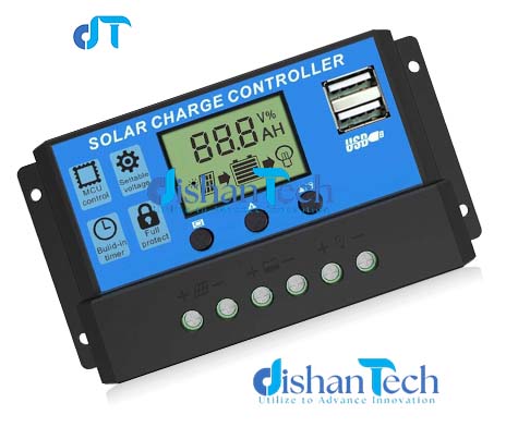 PWM SOLAR CHARGE CONTROLLER 12V/24V 20A WITH USB