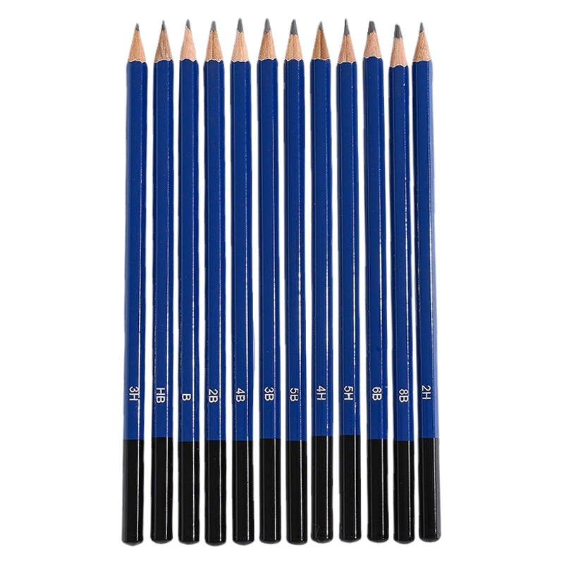 12Pcs Professional Drawing Sketching Pencil Set Sketch Art Pencils ...