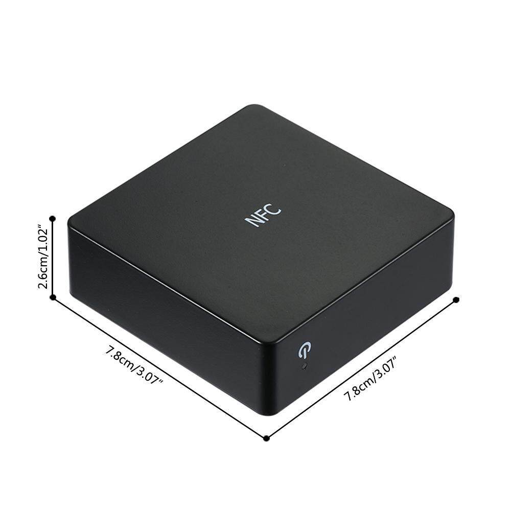 Mini Bluetooth Music Receiver Stereo Digital Wireless Audio Receiver Support NFC DAC AptX RCA. 