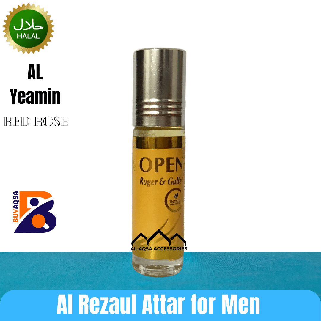 Raja Open Attar for Men long lasting 6 ml. 