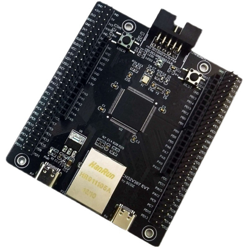 CH32V307 Evaluation Board RISC-V MCU Onboard Wch-Link CH32V307VCT6 CH32V307V-EVT-R1 WCH. 