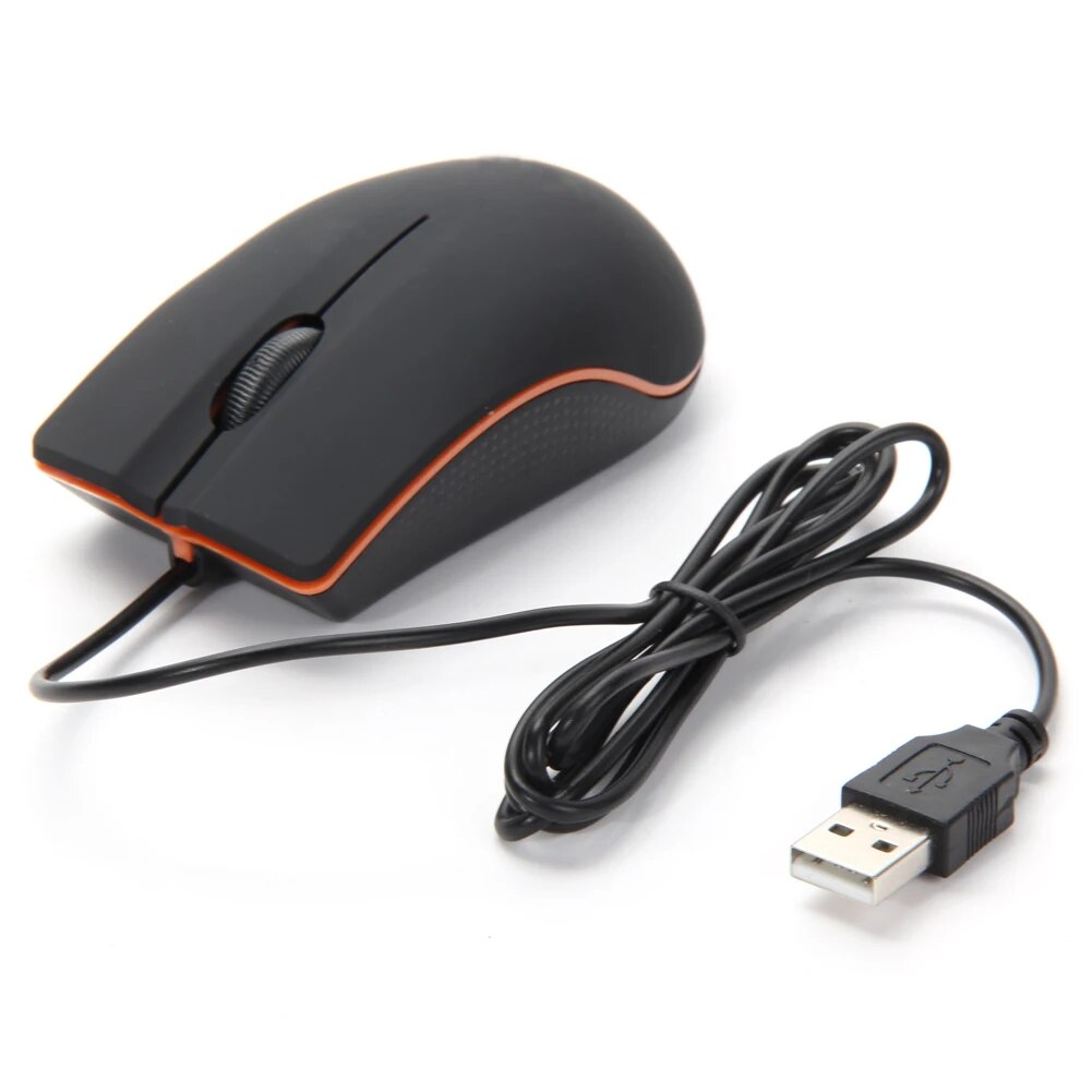 USB 3D Wired Mice Optical Mini Mouse Mice Ultra Thin Gaming Mouse for Notebook PC Desktop Computer Laptop Accessories