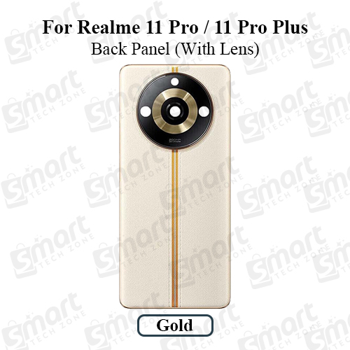 Realme 11 Pro / 11 Pro Plus Back Housing Frame - 100MP/200MP Camera Glass Replacement (All Colors). 