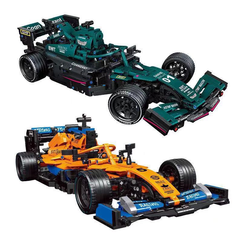 High-tech Building Blocks F1 Formula 1 Remote Control Super Speed Racing Cars Moc Bricks RC Technical Model Toys Creative Expert. 