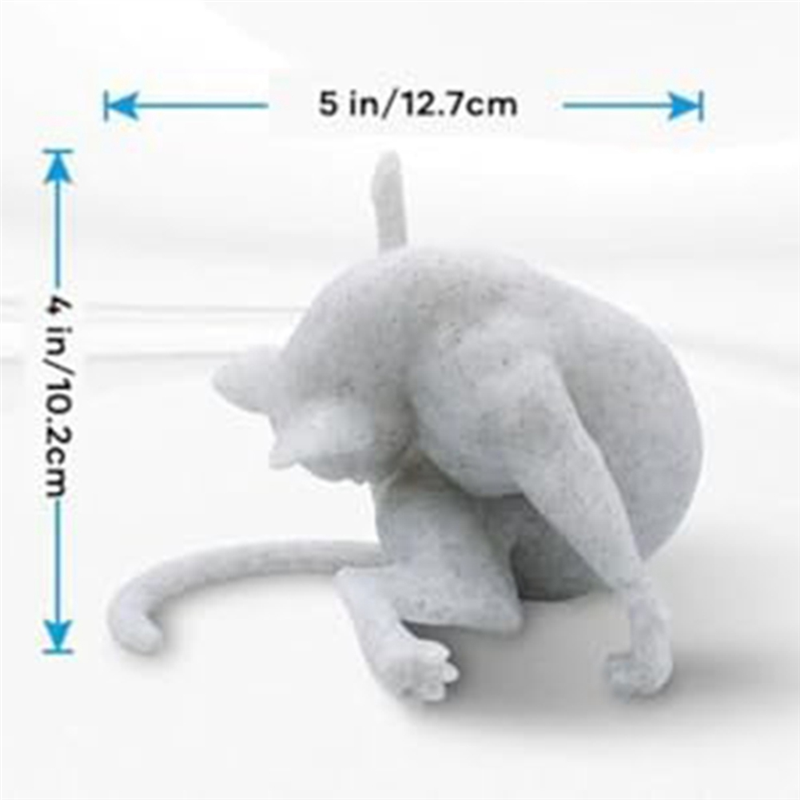 Cats Sculpture Funny Cats Figurine, Cats Figurines for Cats Lovers, Cats Statues Home Decor, Cats Gifts for Cats Lovers Durable Easy to Use