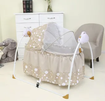 baby electric swing bed
