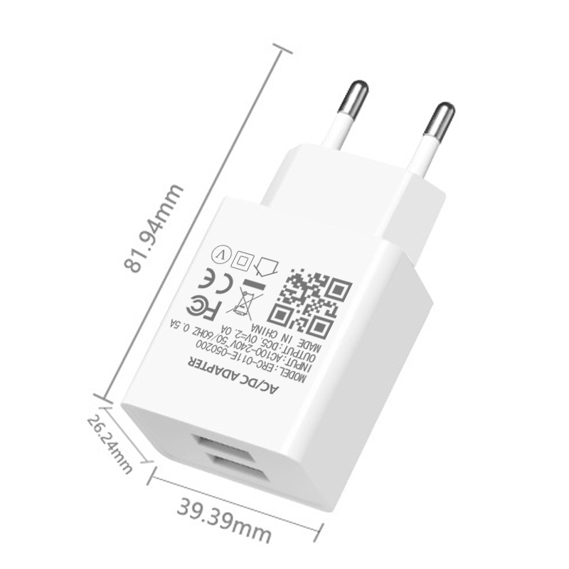 USB Charger EU Adapter Charging Type C Cable For OPPO A52 A72 A92 A5 A7 A8 A9 2020 Samsung A5 A6 A7 2018 Micro USB Charger Cable. 