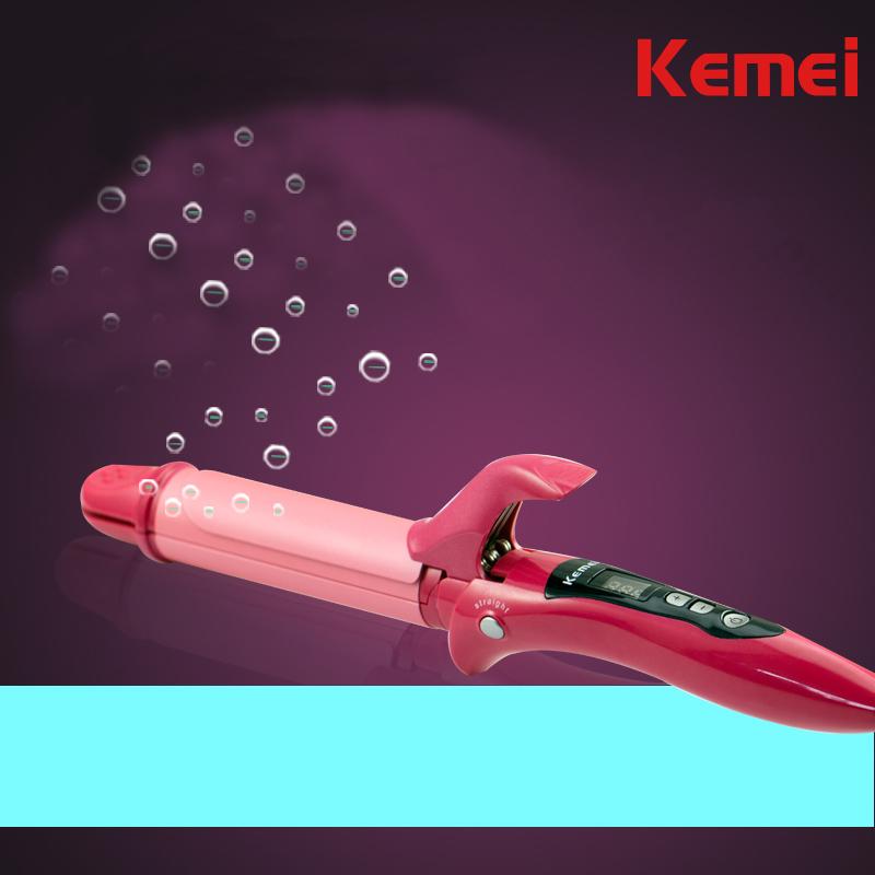 Kemei hair straightener and curling iron km1298