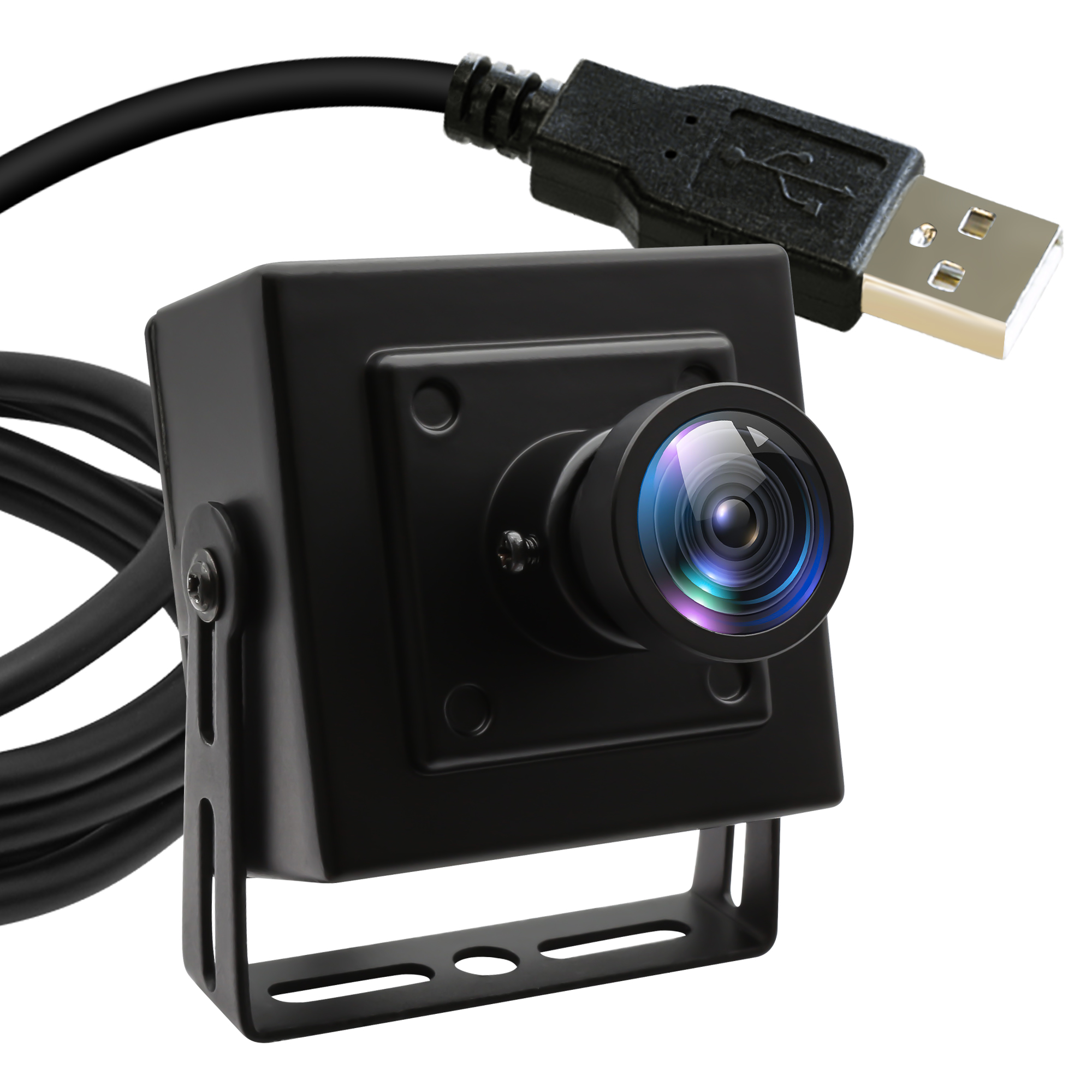 ELP Mini Webcam 8 Megapixels High Resolution IMX179 Fixed Focus M12 lens Camera 8MP USB 2.0 UVC Web Camera for PC laptop tablet