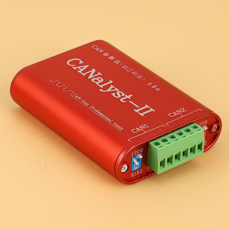 ZOROOM CAN Analyzer CANalyst-II USB to CAN Analyzer CAN-Bus Converter Adapter Compatible with ZLG USB to CAN. 