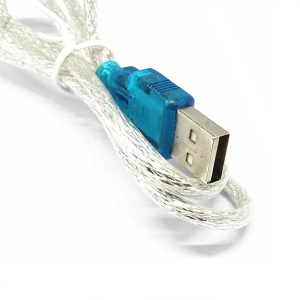 1PCS HL-340 New USB to RS232 COM Port Serial PDA 9 pin DB9 Cable Adapter support Windows7-64. 