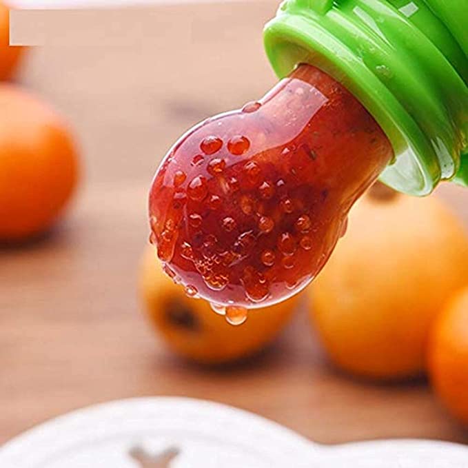 Fruit Feeder Pacifier Baby Teething Toy Teether - Multi-color. 
