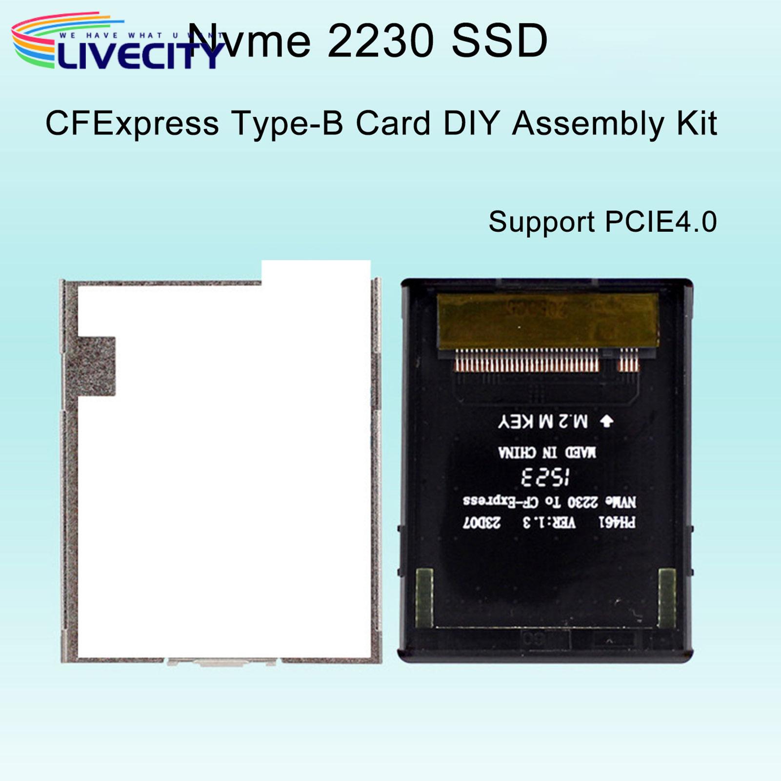 M.2 Nvme to Cfexpress Adapter Cfexpress Type-b Card Adapter for Camera Storage Expansion Diy Kit for Ngff M2 Ssd to Cfexpress Type-b Compatible with Nvme 2230 Ssd Buyers' Choice Memory for Cameras. 