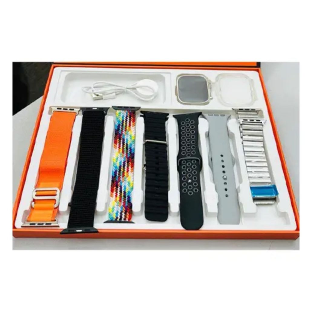 Y20 Ultra Sports Version Smart Watch with 7 Straps. 